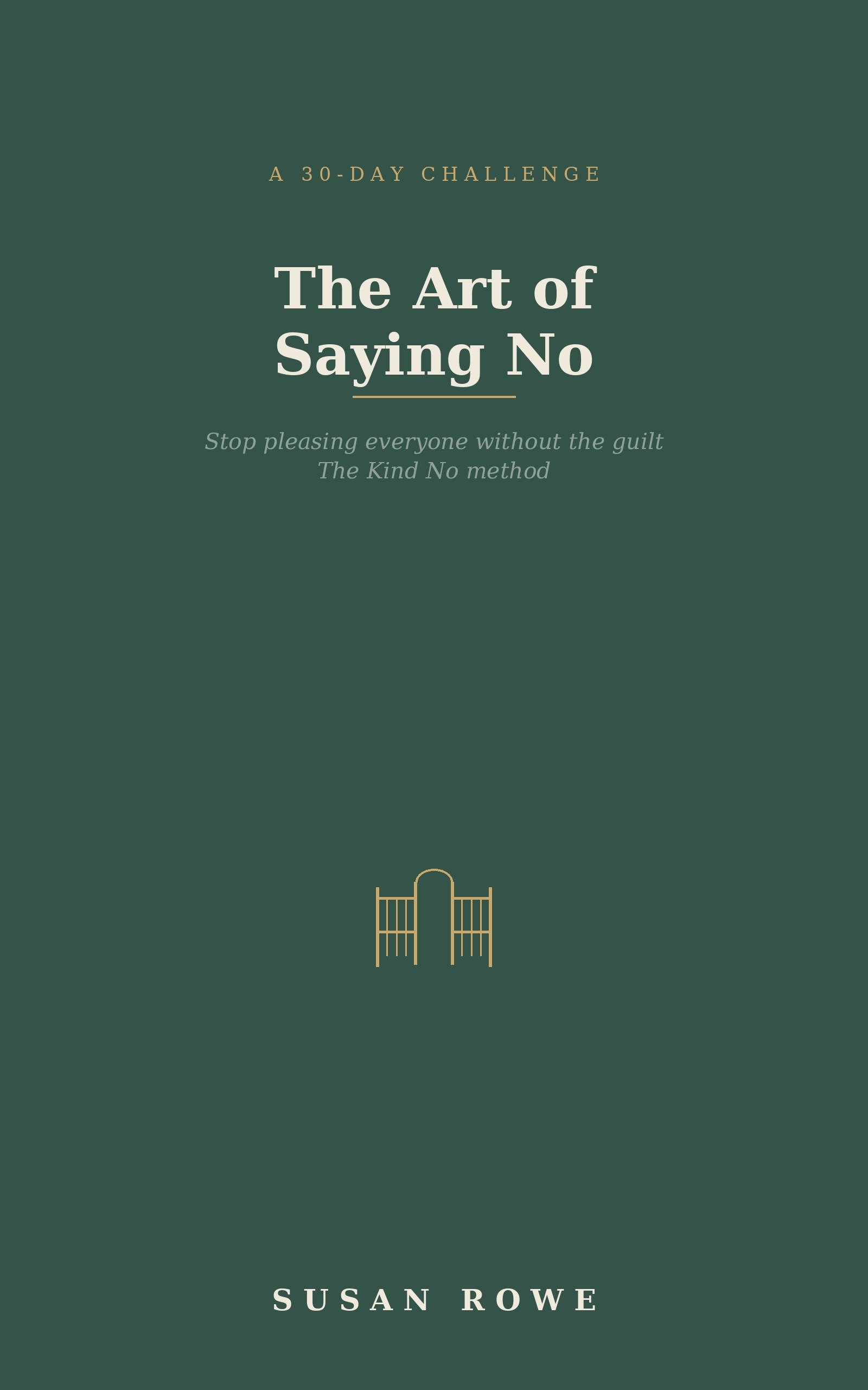 The Art of Saying No